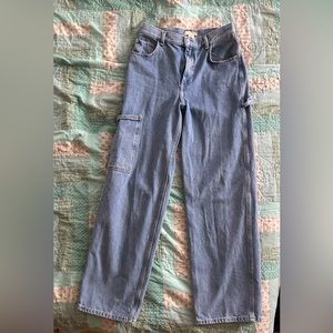 Cargo jeans wide leg